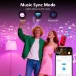 DAYBETTER Smart Light Bulbs, RGBCW Color Changing Smart Bulb Compatible with Ale... - Image 4