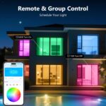 DAYBETTER Smart Light Bulbs, RGBCW Color Changing Smart Bulb Compatible with Ale... - Image 7