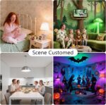 DAYBETTER Smart Light Bulbs, RGBCW Color Changing Smart Bulb Compatible with Ale... - Image 8