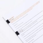 Amazon Basics Sturdy Binder Clips, Office Supplies, Small 0.75 in, Document Orga... - Image 8