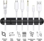 SOULWIT Cable Holder Clips, 3-Pack Cable Management Cord Organizer Clips Silicon... - Image 3