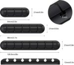SOULWIT Cable Holder Clips, 3-Pack Cable Management Cord Organizer Clips Silicon... - Image 5