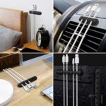 SOULWIT Cable Holder Clips, 3-Pack Cable Management Cord Organizer Clips Silicon... - Image 7