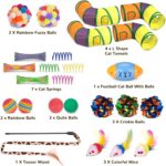 Retro Shaw Cat Toys Pack 25Pcs, Interactive Kitten Toys for Indoor Kittens Cats,... - Image 4