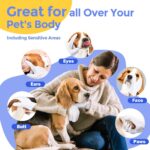 Pet Cleaning Glove Wipes for Dogs & Cats, Hypoallergenic Deodorizing Disposable ... - Image 5