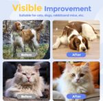 Pet Cleaning Glove Wipes for Dogs & Cats, Hypoallergenic Deodorizing Disposable ... - Image 8