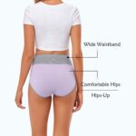 CULAYII High Waisted Underwear for Women Cotton No Muffin Top Full Coverage Brie... - Image 6