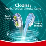 Colgate 360 Vibrate Deep Clean Battery Operated Toothbrush Pack, Soft with 1 AAA... - Image 6