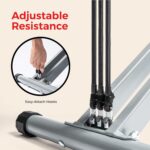 Sunny Health & Fitness Smart Row-N-Ride Glute & Leg Trainer, Foldable Squat Assi... - Image 6