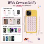 2 Pack Silicone Suction Cup Phone Case Mount Double Sided, Sticky Phone Grip wit... - Image 6
