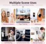 2 Pack Silicone Suction Cup Phone Case Mount Double Sided, Sticky Phone Grip wit... - Image 8