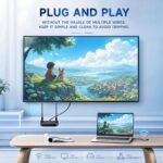 MpioLife Wireless HDMI Extender 5G - 4K Wireless HDMI/VGA Transmitter Receiver K... - Image 5
