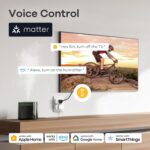 Linkind Matter Smart Plug, Work with Apple Home, Siri, Alexa, Google, SmartThing... - Image 5