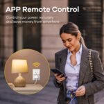 Linkind Matter Smart Plug, Work with Apple Home, Siri, Alexa, Google, SmartThing... - Image 6