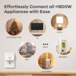 Linkind Matter Smart Plug, Work with Apple Home, Siri, Alexa, Google, SmartThing... - Image 7