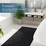 OLANLY Memory Foam Bath Mat Rug 24x16, Ultra Soft and Absorbent Bathroom Rugs, N... - Image 7