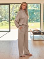 AUTOMET Lounge Sets for Women Sweatsuits 2 Piece Outfits 2026 Fall Drawstring Sw... - Image 5