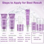 Skin Care Set,6 Pcs Anti-aging Skincare w/Korean Retinol,Hydrate, Moisturize Sel... - Image 7