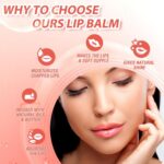 BANGFENG Big Brush Head Lip Glow Oil Plumping Tint, Tinted Lip Balm Transparent ... - Image 10