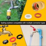 1075 PCS 37 Sizes 3-in-1 Universal Plumbing Repair Kit Includes O-Rings, Faucet ... - Image 6