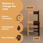 Furniture Clinic Wood Stain | Dark Oak | Water Based | Fast Drying, Low Odor, & ... - Image 5