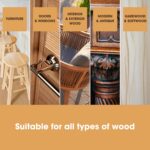 Furniture Clinic Wood Stain | Dark Oak | Water Based | Fast Drying, Low Odor, & ... - Image 10