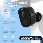 Rraycom 4Pack 5G/2.4G Security Cameras Wireless Outdoor,2K Battery Powered AI Mo... - Image 3