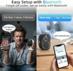 Rraycom 4Pack 5G/2.4G Security Cameras Wireless Outdoor,2K Battery Powered AI Mo... - Image 4