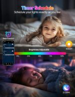 TECKNET Hexagon Light Panel - 10 Pack Smart APP RGB Hexagon LED Lights Wall Ligh... - Image 6