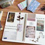 565 Pcs Vintage Scrapbook Paper Kit, Scrapbook Paper Supplies with Flowers Stick... - Image 3