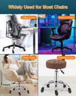 RidRed Office Chair Wheels - Replacement Rubber Wheels - Universal Fit 3 Inch Ca... - Image 8