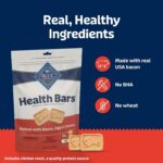 Blue Buffalo Health Bars Bacon, Egg & Cheese Crunchy Dog Biscuits, Oven-Baked wi... - Image 7