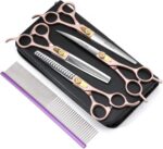 7.5‘’ Professional Dog Grooming Scissors Set 440C Stainless Steel Straight Thinn... - Image 3