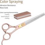 7.5‘’ Professional Dog Grooming Scissors Set 440C Stainless Steel Straight Thinn... - Image 6