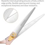 7.5‘’ Professional Dog Grooming Scissors Set 440C Stainless Steel Straight Thinn... - Image 7