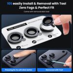 WSKEN for iPhone 17 Pro/iPhone 17 Pro Max Camera Lens Protector - [Original Shoo... - Image 7