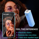 IO CLEAN Mini Screen Cleaner Spray – Finger Proof Screen Cleaner for Smartphones... - Image 8