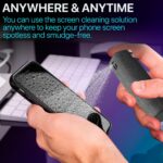 IO CLEAN Mini Screen Cleaner Spray – Finger Proof Screen Cleaner for Smartphones... - Image 10