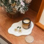 CCINPPY Ceramic Jewelry Tray Trinket Dish, Decorative Cloud Vanity Key Tray for ... - Image 7