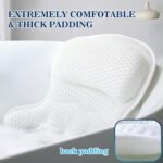 Bath Pillow Bathtub Pillow, Luxury Bath Pillows for Tub Neck and Back Support, B... - Image 4