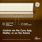 GE Cync Reveal HD+ Smart Undercabinet Light Fixture, Color Changing Undercab Lig... - Image 4