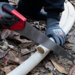 HAUTMEC 14 Inch Hand Saw for Wood Cutting, 11 TPI Small Crosscut Wood Saws with ... - Image 5