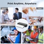 Gloryang Inkless Portable Printer for Travel, Wireless Thermal Printer Supports ... - Image 8