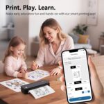Gloryang Inkless Portable Printer for Travel, Wireless Thermal Printer Supports ... - Image 10