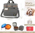Dog Travel Bag for Traveling| Week Away/Overnight Dog Travel Accessories with Mu... - Image 5