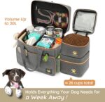 Dog Travel Bag for Traveling| Week Away/Overnight Dog Travel Accessories with Mu... - Image 7