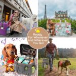 Dog Travel Bag for Traveling| Week Away/Overnight Dog Travel Accessories with Mu... - Image 8