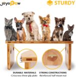 Elevated Dog Bowls, Bamboo Raised Dog Bowl for Large Dogs & Medium Dogs, with 2 ... - Image 6