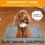 Washable Dog Bed Plush Orthopedic Outdoor Crate Mat with Non-Slip Bottom,Luxe So... - Image 5