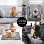 Washable Dog Bed Plush Orthopedic Outdoor Crate Mat with Non-Slip Bottom,Luxe So... - Image 7